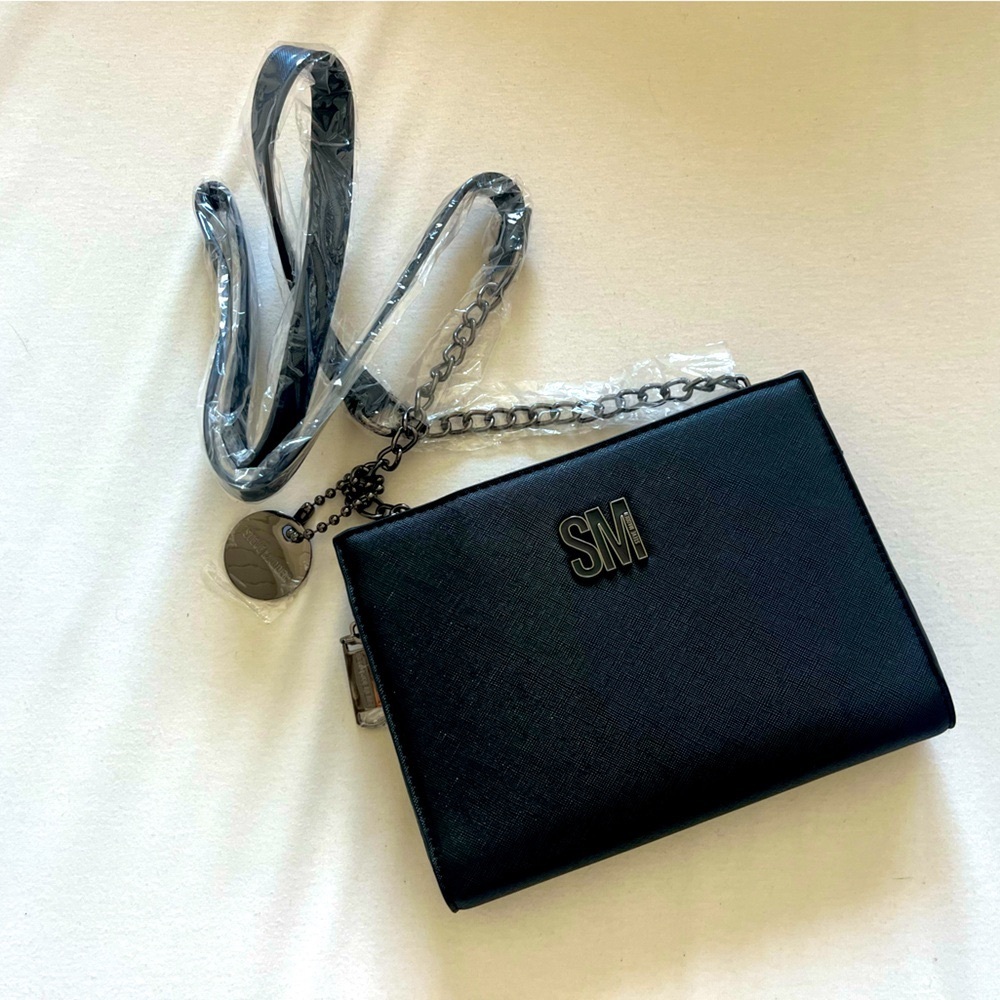 Steve Madden Black Satchel Purse